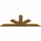 Ekena Millwork Saratoga Rough Sawn Timber Gable Bracket, Western Red Cedar, 72"W x 27"H x 2"D x 6"F, 9/12 Pitch GBW072X27X0206SAR00RWR - alternate 5
